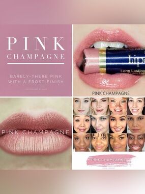 LipSense Pink Champagne Sheer Frost Lipstick